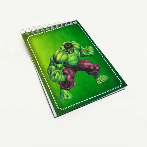 Bloquinho para Festa Tema Hulk