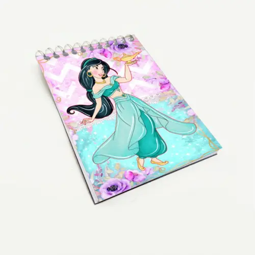 Bloquinho para Festa Tema Jasmine