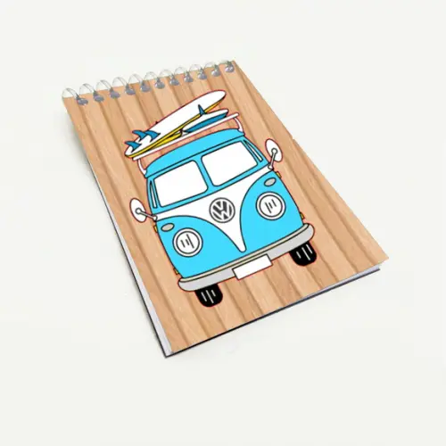 Bloquinho para Festa Tema Kombi