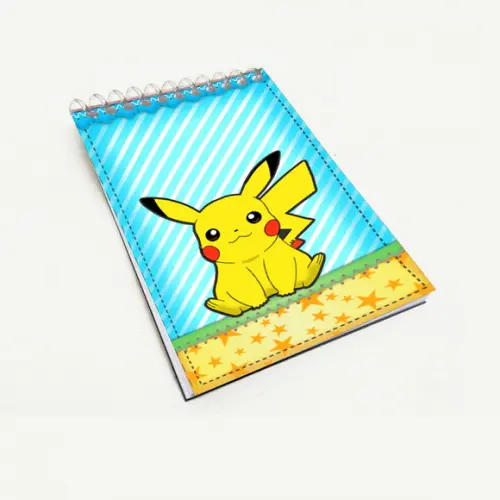 Bloquinho para Festa Tema Pokémon