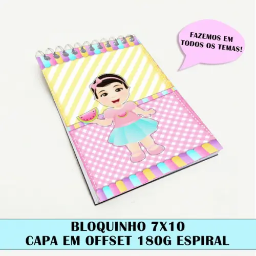 Bloquinho para festa tema quitandinha