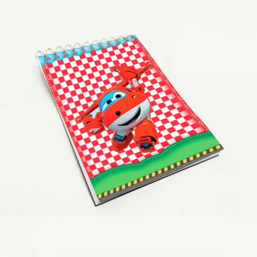 Bloquinho para Festa Tema Super Wings