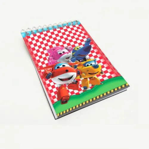 Bloquinho para Festa Tema Super Wings