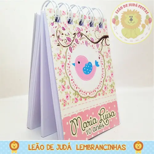 Bloquinho Tema Jardim