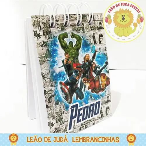 Bloquinho Tema Vigadores