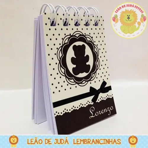 Bloquinho Tema Urso