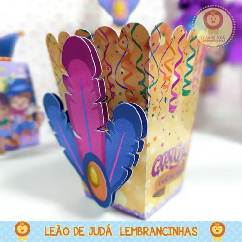 Cachepo para festa tema carnaval