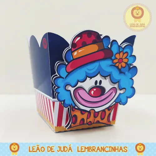Cachepo para festa tema circo