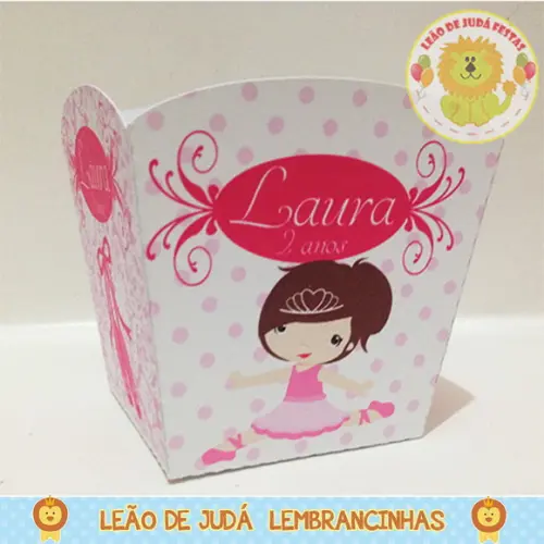Cachepô tema Bailarina