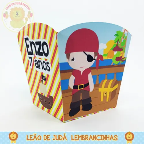 Cachepô tema Pirata
