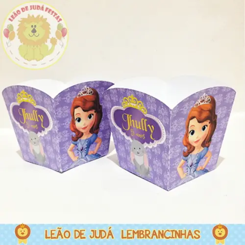 Cachepô tema Princesinha Sofia