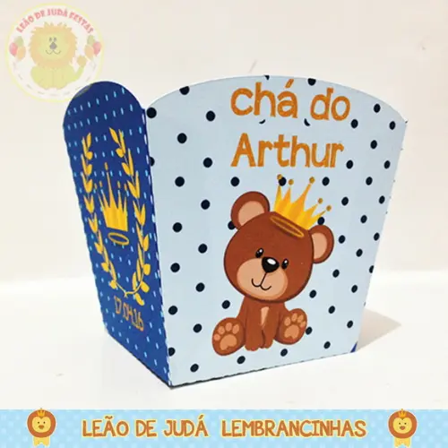 Cachepô tema Reinado do Urso