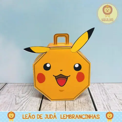 Caixa Barém Tema Pokemon