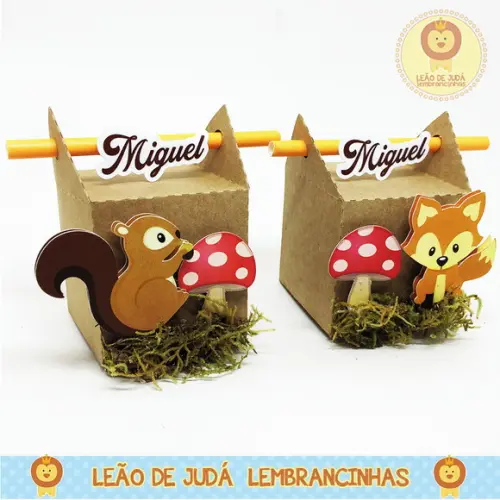 Caixa Belga Tema Bosque