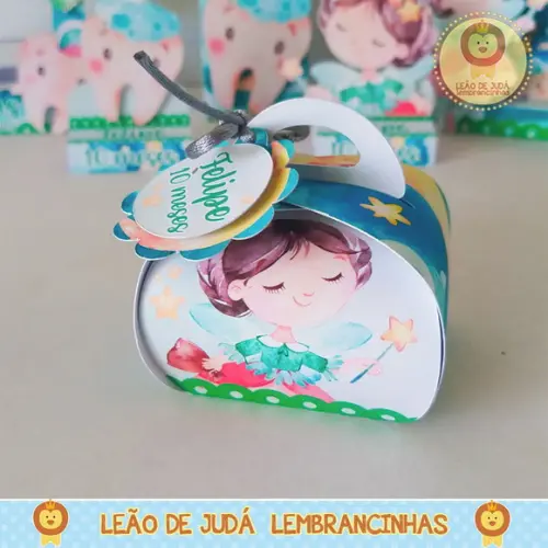 Caixa Bombom Tema Fada do Dente