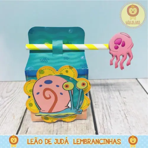 Caixa Bob Esponja