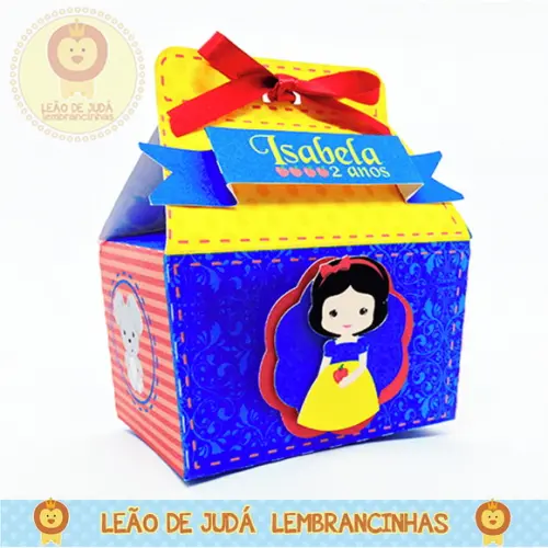Caixa Catarina tema Branca de neve