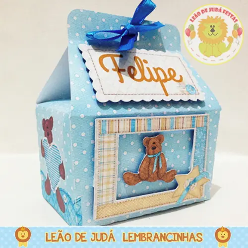Caixa Catarina tema urso