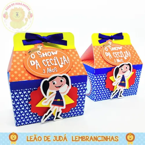 Caixa Catarina tema Show da Luna modelo 2