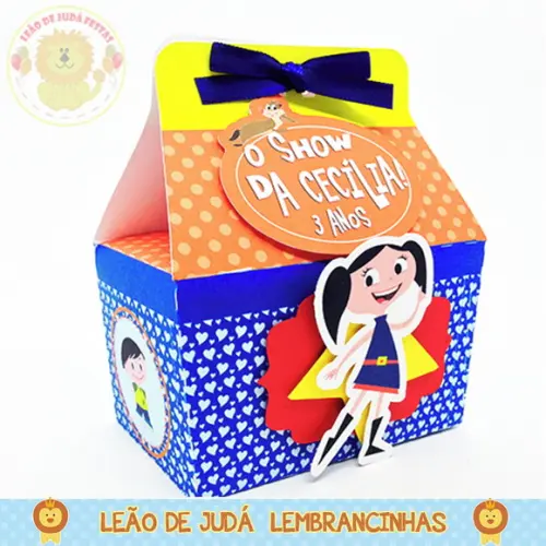 Caixa Catarina tema Show da Luna modelo 2