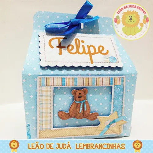 Caixa Catarina tema urso