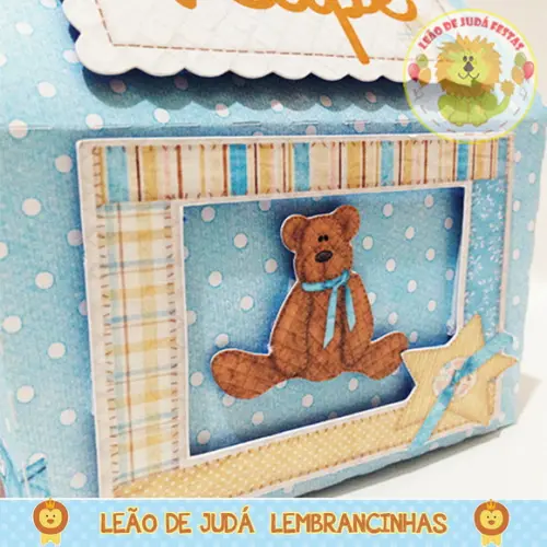 Caixa Catarina tema urso