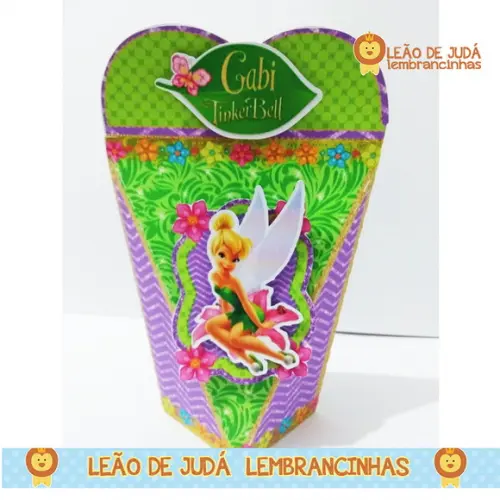 Caixa Coração tema TINCKER BELL