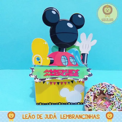 Caixa Elegance Tema Mickey