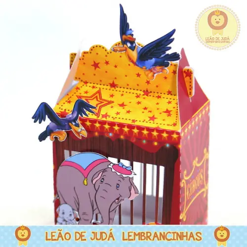 Caixa Gaiola tema Dumbo