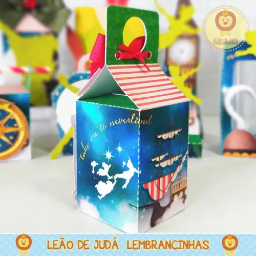 Caixa Furinho Com aplique Peter Pan