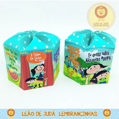 Caixa Hexagonal tema Show da Luna