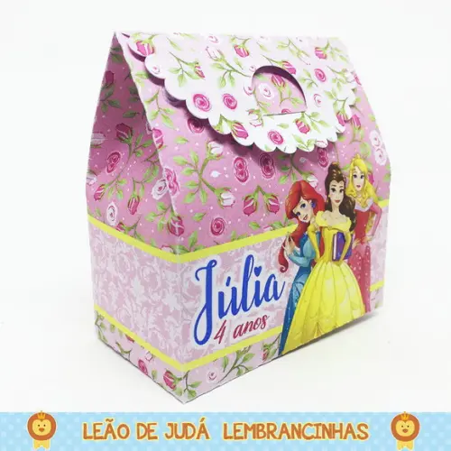 Caixa Jardim tema Princesas disney