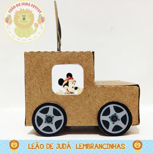 Caixa Jeep tema Michey safari