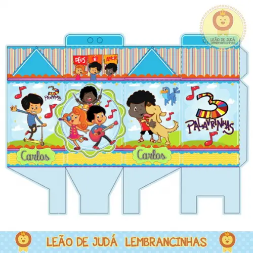 Caixa milk 3 palavrinhas