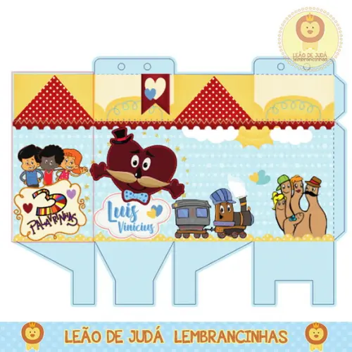 Caixa milk 3 palavrinhas