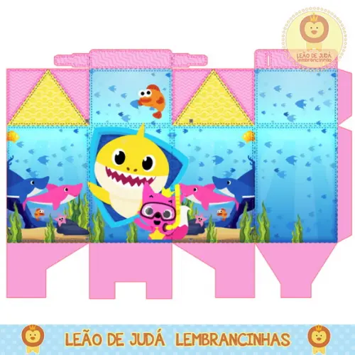 Caixa milk baby shark
