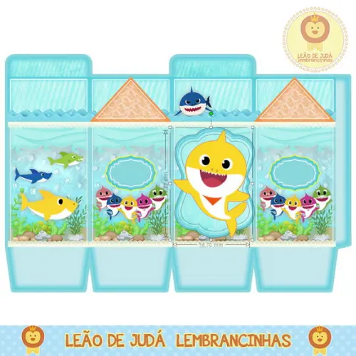 Caixa milk baby shark