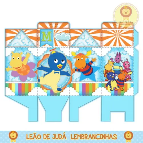 Caixa milk backyardigans