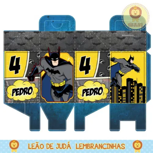 Caixa milk batman