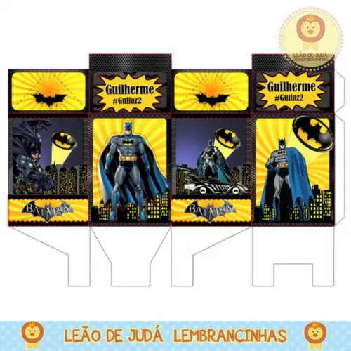 Caixa milk batman