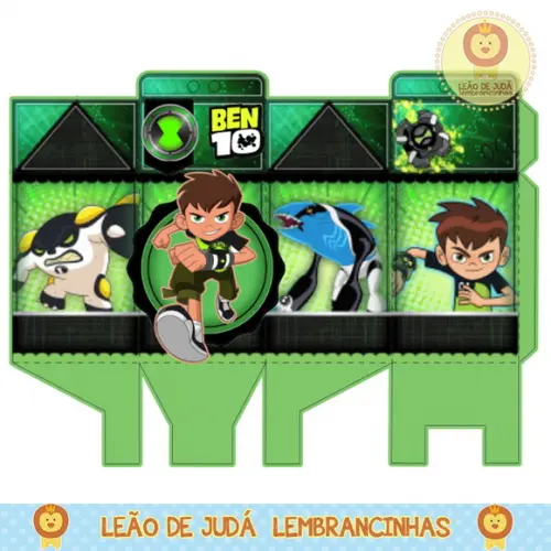 Caixa milk ben10