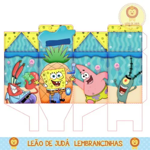 Caixa Milk Bob Esponja