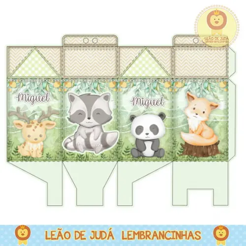 Caixa milk bosque