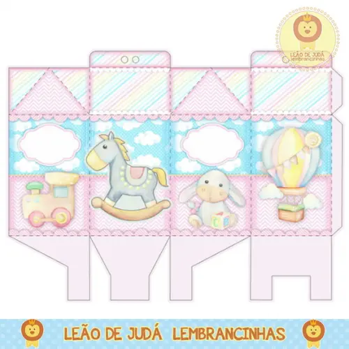 Caixa milk Brinquedos Menina