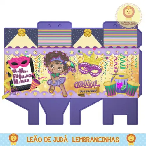 Caixa milk carnaval