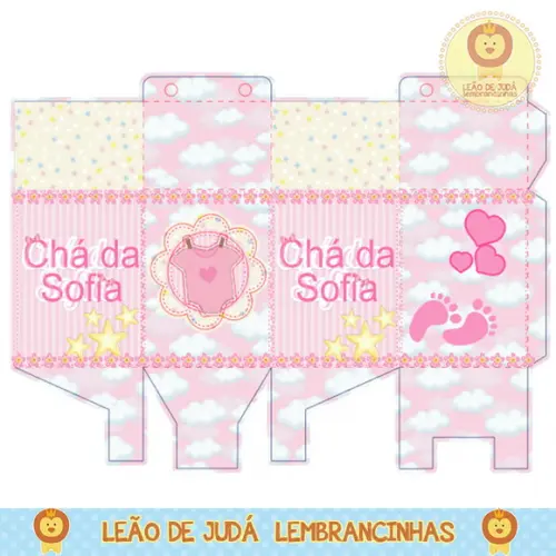 Caixa milk chá de bebê