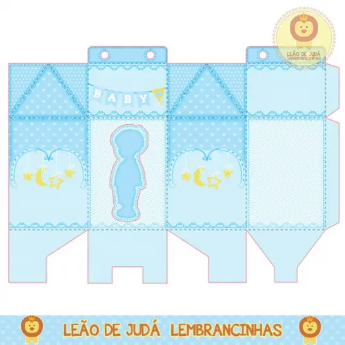 Caixa milk chá de bebê