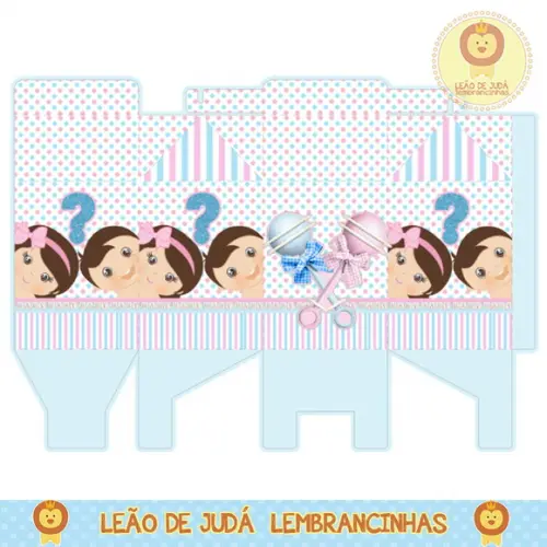 Caixa milk chá de bebê