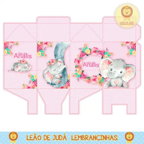 Caixa milk chá de bebê