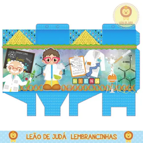 Caixa milk cientista